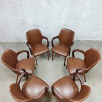 Vintage dining chairs eetkamerstoelen café chique stoelen sixties design