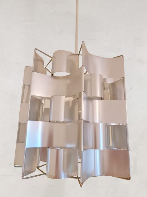 Vintage Danish pendant lamp light hanglamp 'Mars' Max Sauze Deens