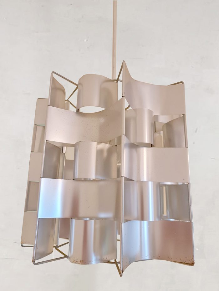 Vintage Danish pendant lamp light hanglamp 'Mars' Max Sauze Deens