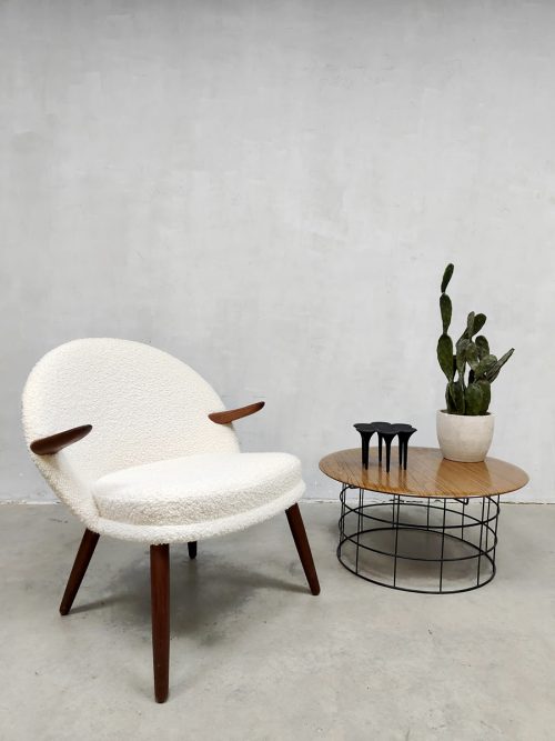 Midcentury Danish design armchair lounge Kurt Olsen Glostrup Møbelfabrik