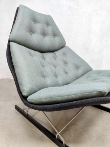 Midcentury modern Dutch design lounge chair fauteuil Geoffrey Harcourt Artifort 1960