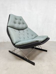 Midcentury Dutch design lounge chair fauteuil Geoffrey Harcourt Artifort 1960