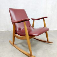 Modern Dutch design rocking chair schommelstoel Louis van Teeffelen Webe