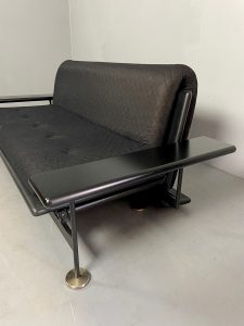 Modern design black sofa bed bank Arflex