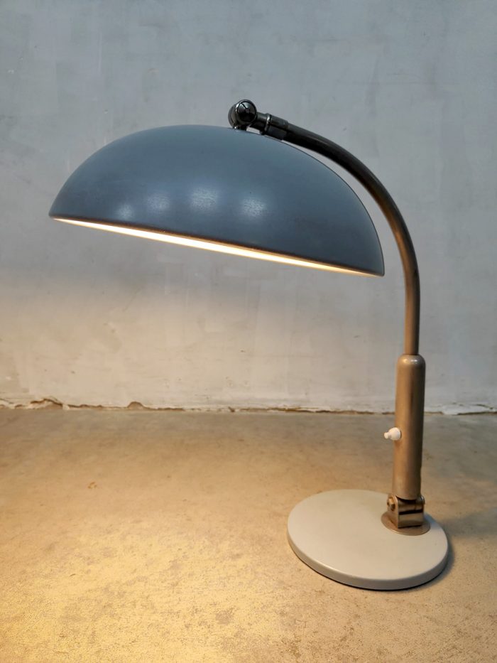 Vintage Dutch design table desk lamp bureaulamp Busquet Hala Zeist