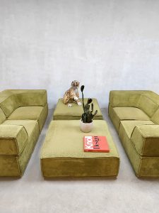 Vintage midcentury modular sofa modulaire bank Team Form AG COR Trio 1970s