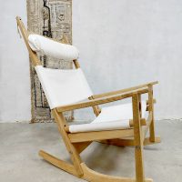 Vintage Danish design rocking chair schommelstoel Hans J. Wegner Getama GE-673