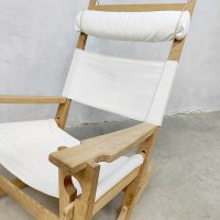 Modern Deens vintage design rocking chair schommelstoel Hans J. Wegner Getama