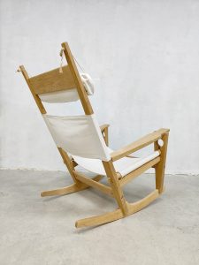 Modern Danish design rocking chair schommelstoel Hans J. Wegner Getama GE-673