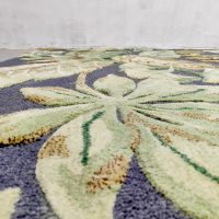 new design botanical carpet tapestry rug vista leaf 2