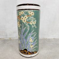 Ceramic umbrella stand vase vaas paraplu standaard Art Nouveau