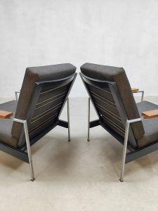 Vintage Dutch design lounge set sofa chairs bank fauteuils Rob Parry