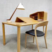 Vintage design writing desk table ergonomic bureau Varier Stokke