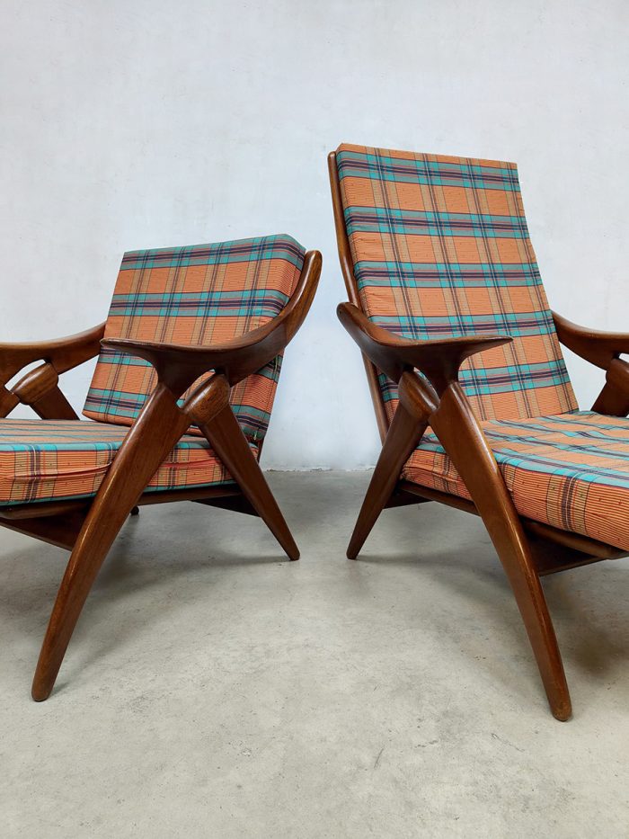 Midcentury Dutch Design Armchairs De Ster Gelderland De Knoop