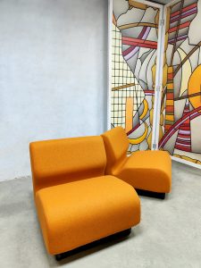 Vintage modular sofa chairs modulaire bank Don Chadwick Herman Miller '70 Vibes'
