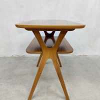 Vintage teak side table bijzettafel Deense stijl