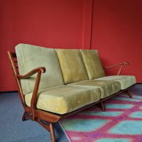Vintage Dutch design 3-seater sofa lounge bank de Ster Gelderland