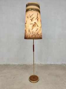 Vintage design floor lamp vloerlamp 'Birds'