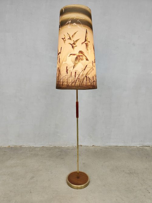 Vintage design floor lamp 'Birds'