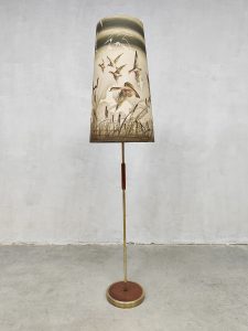 Vintage design floor lamp vloerlamp 'Birds'