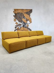 Vintage design modular sofa elementen bank COR 'Mellow Yellow'