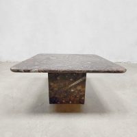 Vintage design fossil stone coffee table fossiel salontafel