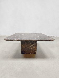 Vintage design fossil stone coffee table fossiel salontafel