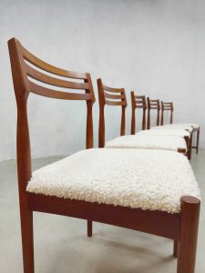 Midcentury vintage design Bovenkamp dining chairs eetkamerstoelen Severin Hansen