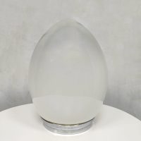 Giorgio Reggiori Midcentury Italian design Goffredo Reggiani egg table lamp