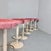 vintage pink velvet design barstools industrial barkrukken perfect pink 3