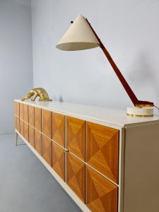 Midcentury design sideboard dressoir kast Musterring 'Cubism'