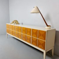 Vintage design sideboard dressoir kast Musterring 'Cubism'
