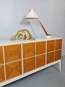 Midcentury design sideboard dressoir kast Musterring 'Cubism'