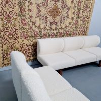 Midcentury modern design sofa 'Wabi Sabi minimalism' bank