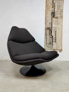 Vintage Artifort swivel chair Geoffrey Harcourt draaifauteuil