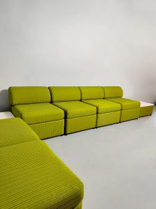 Midcentury Bohemian modular sofa modulaire elementen bank 'Tetris'