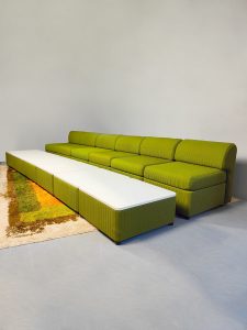 Vintage Bohemian modular sofa modulaire 'Tetris'