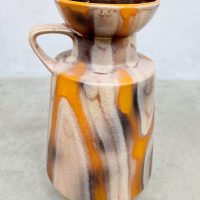 Vintage West Germany ceramic vase 'Flushed orange' vaas 311-50