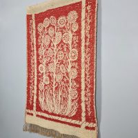Vintage woollen wall tapestry wandtapijt 'Ethnic spirits'