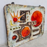 Ruscha Fat Lava keramik plaquette wall art 'pop art'
