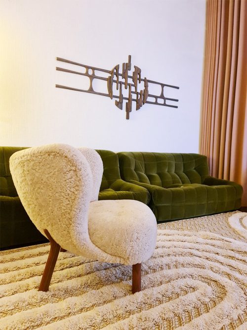 Design carpet tapijt vloerkleed 'reliëf patterns'