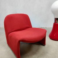 Alky Piretti easy chair lounge fauteuil red Giancarlo