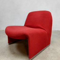 Alky Piretti easy chair lounge fauteuil red Giancarlo