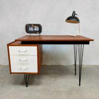 Vintage Dutch 'Hairpin' writing desk bureau Pastoe Cees Braakman
