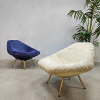 Swedish vintage easy chairs fauteuil 'Eva' Arne Dahlén sixties jaren 60