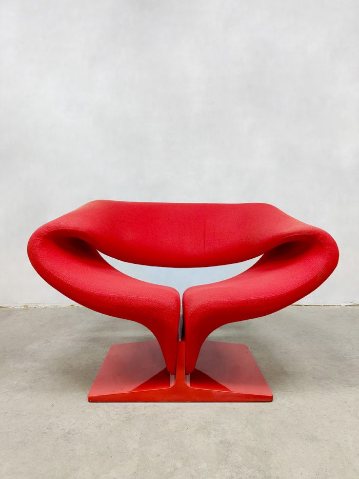 Vintage Ribbon easy chair lounge fauteuil Pierre Paulin Artifort