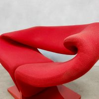 Dutch design Ribbon easy chair lounge fauteuil Pierre Paulin Artifort