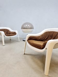 space age Artemide easy chair rare Sergio Mazza lounge fauteuil