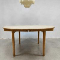 Vintage extendable dining table eetkamertafel Hans J. Wegner model PP-70 P. P. Møbler