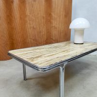 Vintage marble coffee table 'Bauhaus' salontafel